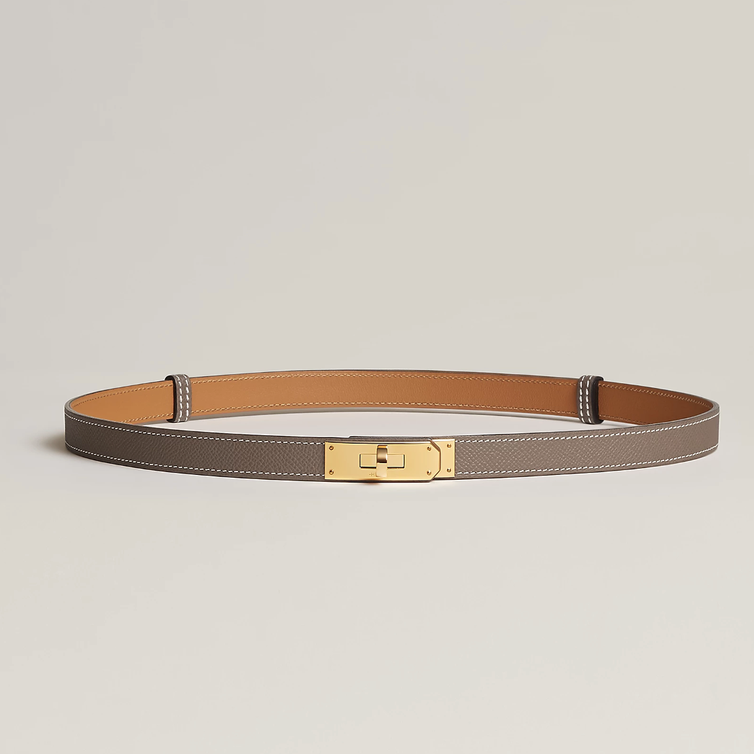 Hermès - Kelly 18 Belt - Étoupe