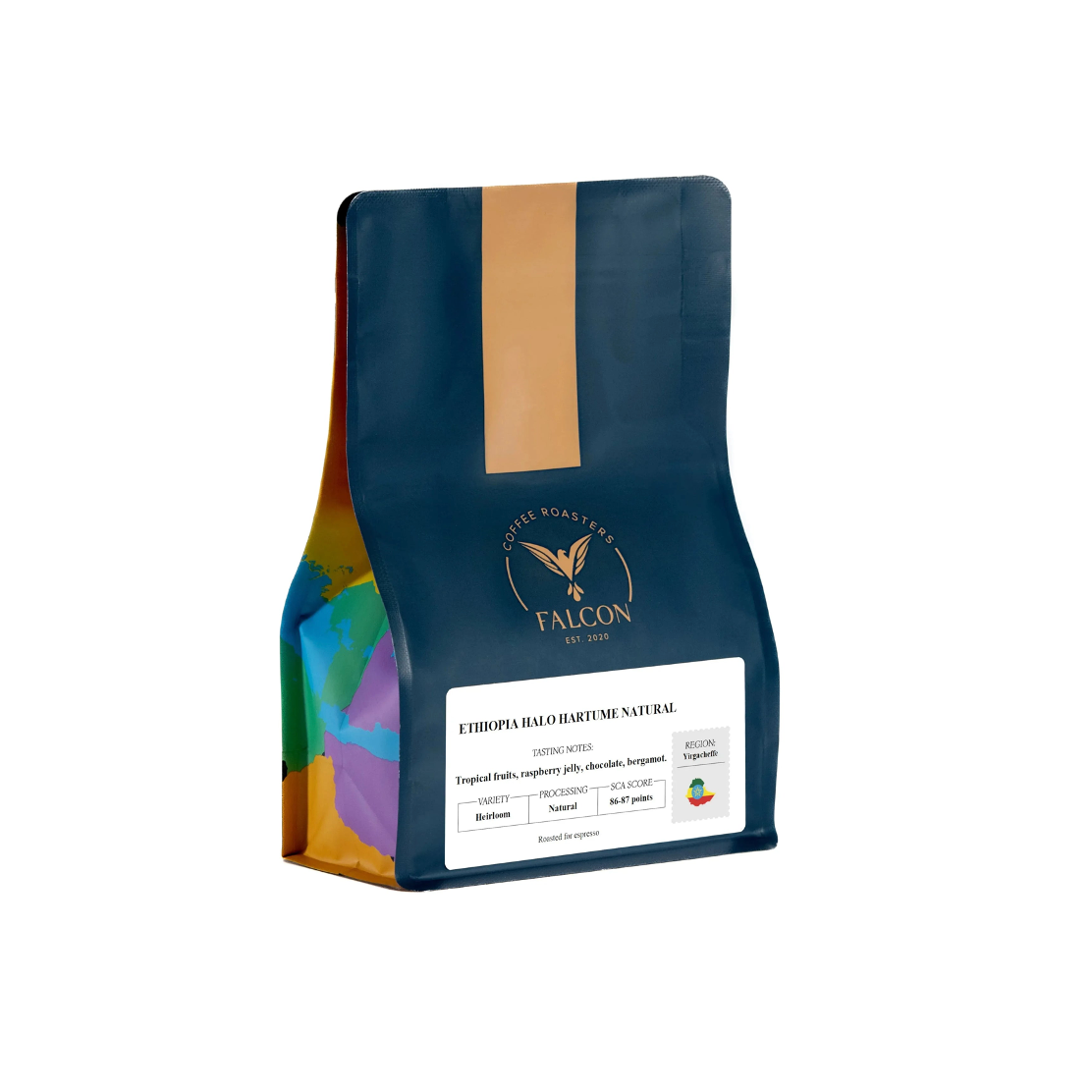 Falcon Coffee Roasters - Ethiopia Halo Hartume Natural – Espresso - 250g